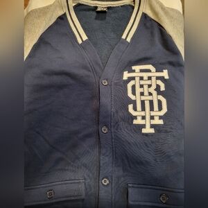 Rock Smith Button Closure Varsity Jacket